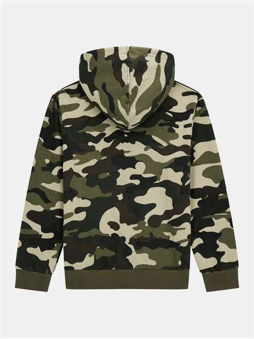 Felpa con cappuccio stampa all over GUESS | L5YQ05KA6R4/P18H